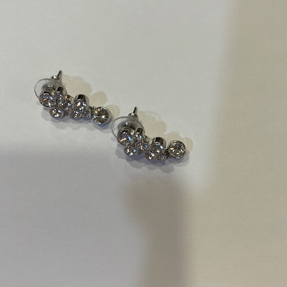 Real Swarovski pair of earrings - Picture 2 of 5